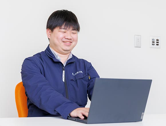 DX化による業務改善で労働時間を<br>短縮し、新たな挑戦をしています